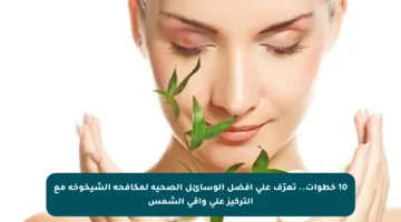 10 خطوات.. تعرّف على أفضل الوسائل الصحية لمكافحة الشيخوخة مع التركيز على واقي الشمس